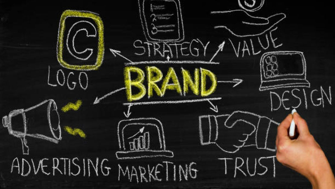 a strategy brand infographic